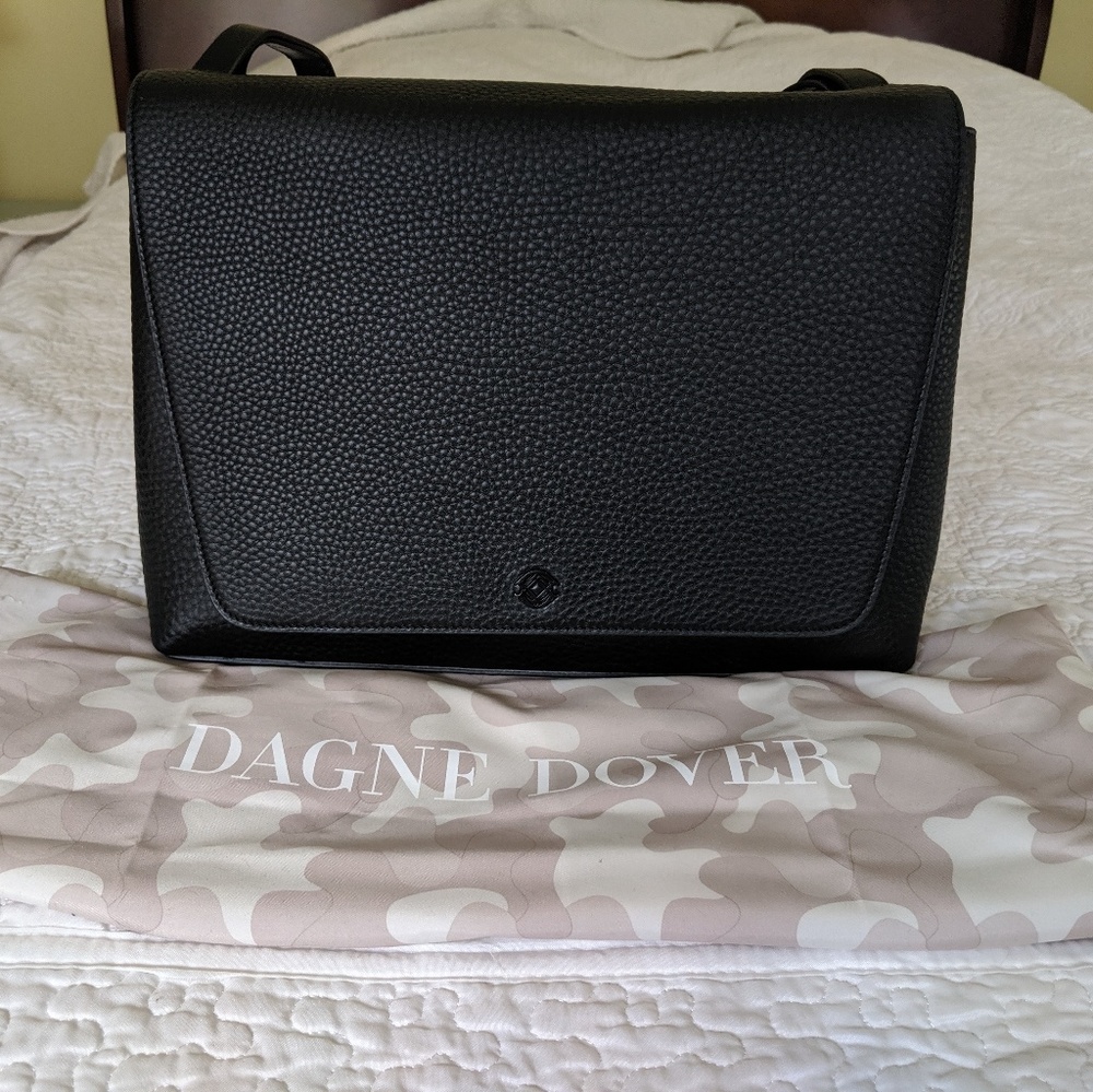 NWOT Dagne Dover Simone Satchel Onyx